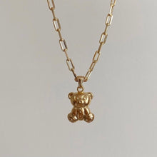 Load image into Gallery viewer, Teddy Bear Necklace