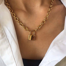 Load image into Gallery viewer, Padlock Necklace