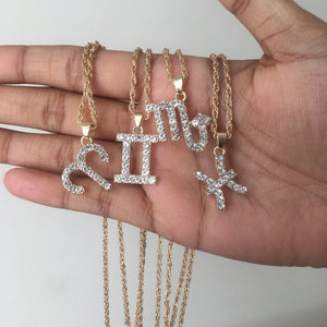 Crystal Signs Necklace