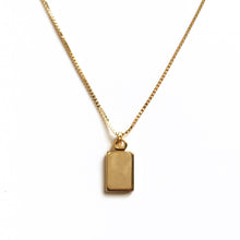 Load image into Gallery viewer, Mini Tag Necklace