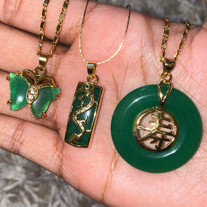 Jade Tag Necklace