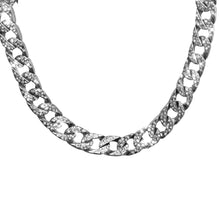 Load image into Gallery viewer, Silver Crystal Choker
