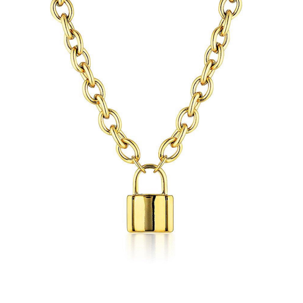 Padlock Necklace