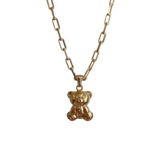 Load image into Gallery viewer, Teddy Bear Necklace