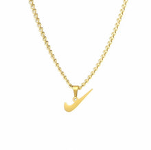 Load image into Gallery viewer, Swoosh Tick Necklace