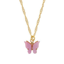 Load image into Gallery viewer, Pastel Butterflies Necklace