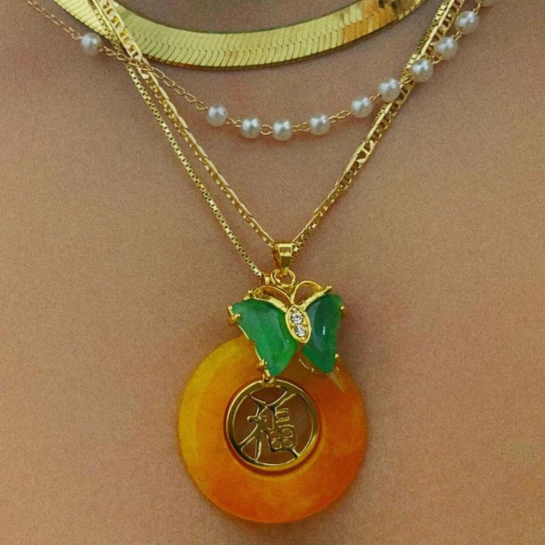 Mini Amber Necklace