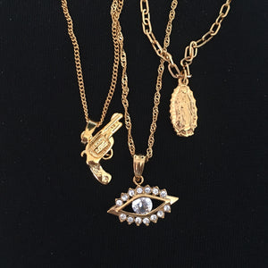 Mini Guadalupe Necklace