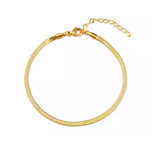Herringbone Anklet
