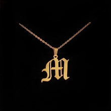 Load image into Gallery viewer, OE Initial Necklace