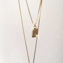 Load image into Gallery viewer, Mini Tag Necklace